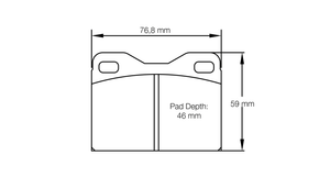 Pagid Racing Brake Pads No. 4623 - Competition Motorsport