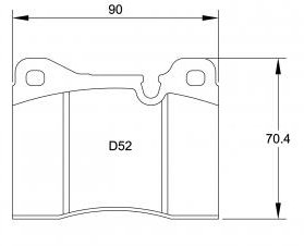 Pagid Racing Brake Pads No. 4702 - Competition Motorsport