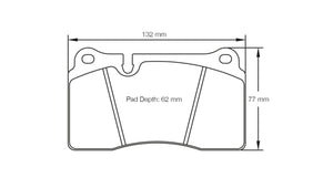 Pagid Racing Brake Pads No. 4906 - Competition Motorsport