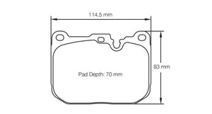 Pagid Racing Brake Pads No. 4931 - Competition Motorsport
