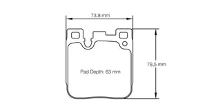 Pagid Racing Brake Pads No. 4933 - Competition Motorsport