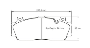 Pagid Racing Brake Pads No. 4934 - Competition Motorsport