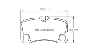 Pagid Racing Brake Pads No. 8006 - Competition Motorsport