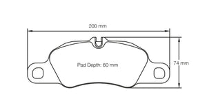 Pagid Racing Brake Pads No. 8074 - Competition Motorsport