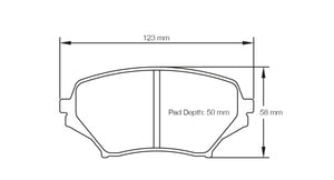 Pagid Racing Brake Pads No. 8082 - Competition Motorsport