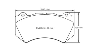 Pagid Racing Brake Pads No. 8083 - ModMyEuro