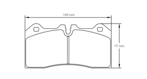 Pagid Racing Brake Pads No. 8187 - Competition Motorsport