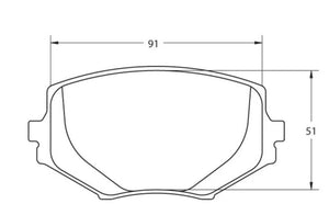PFC Brake Pads 0635.XX.13.44 FRONT - Competition Motorsport