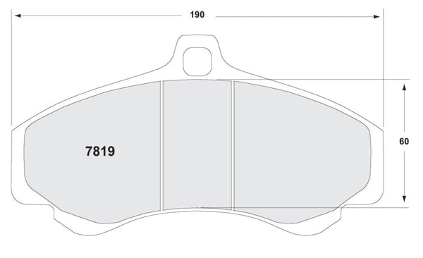 PFC Brake Pads 7819.11.17.44 FRONT - Competition Motorsport