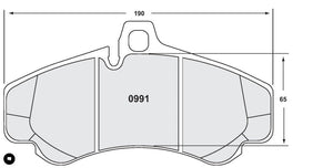 PFC Brake Pads 991.08.17.44 FRONT - Competition Motorsport
