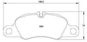 Race Technologies RE10 Brake Pad - 2403.17.RE10 - Competition Motorsport