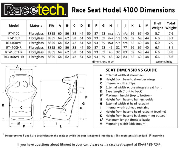 Racetech RT4100 Racing Seat - ModMyEuro
