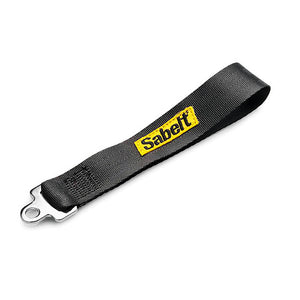 Sabelt black racing door pull fabric webbing