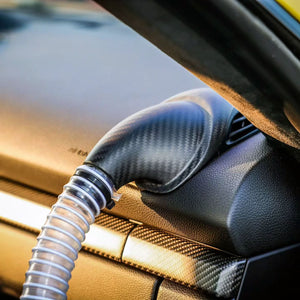 SilverRocket Dry Carbon Fiber Enduro Forced Air Vent Adapter - ModMyEuro
