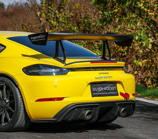 SilverRocket GT4 RS Dry Carbon 3" Wing Risers - ModMyEuro