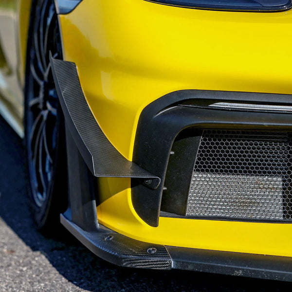 SilverRocket Dry Carbon Fiber Pro Dive Planes (Porsche 718 GT4 RS) - ModMyEuro