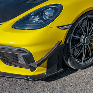 SilverRocket Dry Carbon Fiber Pro Dive Planes (Porsche 718 GT4 RS) - ModMyEuro
