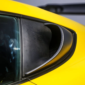 SilverRocket Dry Carbon Fiber High Flow Air Intake Scoops (718 GT4/RS/Clubsport) - ModMyEuro