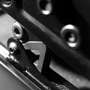 SilverRocket Porsche LWB Seat Angle Adjuster (TC4 Titanium) - ModMyEuro