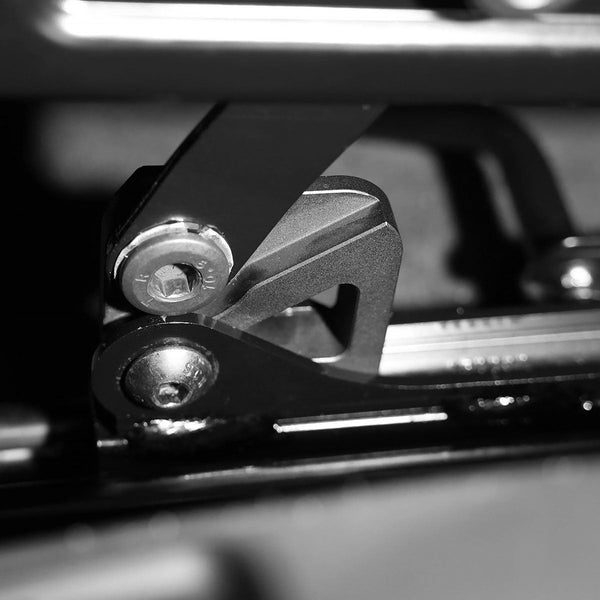SilverRocket Porsche LWB Seat Angle Adjuster (TC4 Titanium) - ModMyEuro