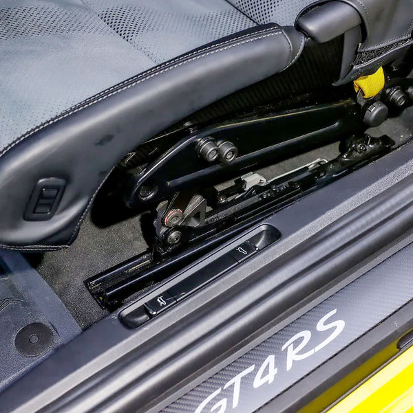 SilverRocket Porsche LWB Seat Angle Adjuster (TC4 Titanium) - ModMyEuro
