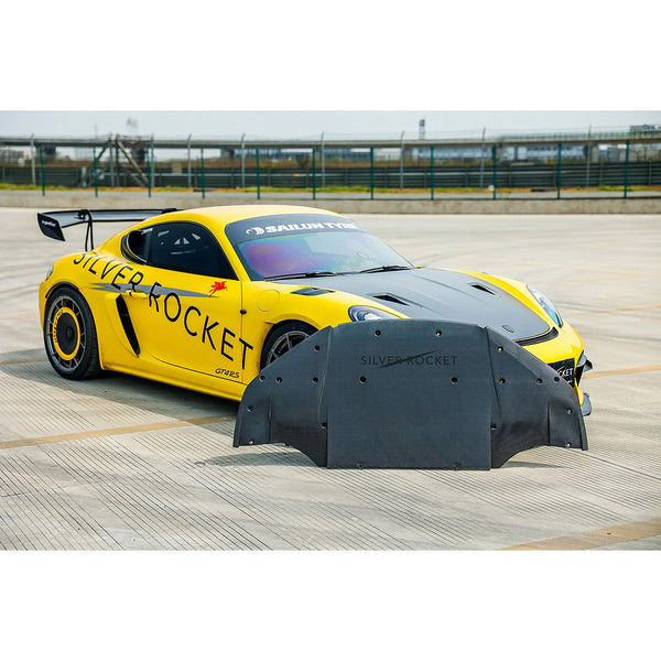 SilverRocket Front Dry Carbon Aeroshield Splitter for GT4 RS - ModMyEuro