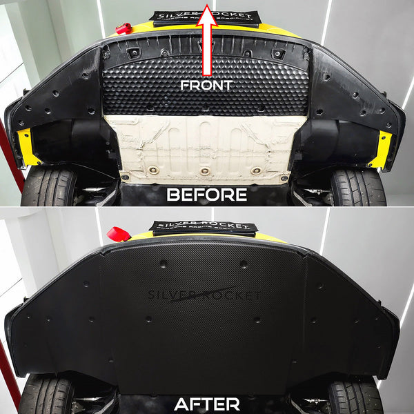 SilverRocket Front Dry Carbon Aeroshield Splitter for GT4 RS - ModMyEuro