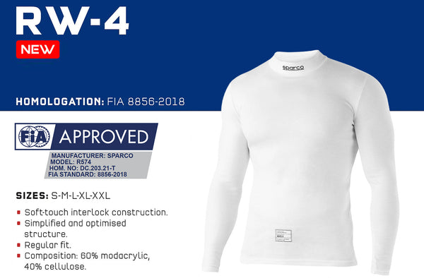 Sparco RW-4 Nomex Fireproof Shirt - ModMyEuro