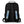 Rear view of the Sparco Gulf Stage Rucksack showing padded ergonomic straps with Gulf and Sparco branding, breathable mesh back, and trolley strap
