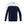 Rear view of Sparco Martini Half Zip Jacket in white and navy with Sparco logo on back –Image