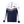 Sparco Martini Half Zip Jacket in white and navy, front view with embroidered logos –Image

