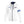 Sparco Martini Racing Hoodie white front view with chest embroidery and zip closure