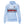 Sparco Martini Lady Hoodie in celeste blue with full embroidery and iconic Martini Racing design