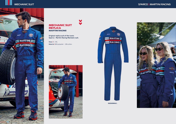 Sparco Martini Mechanic Suit - ModMyEuro