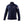 Sparco Martini Soft Shell Jacket front view in navy with embroidered Martini Racing stripes on sleeve –Image