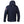 Sparco Martini Racing Winter Jacket navy version rear view with subtle branding on hood and lower back-image
