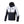Sparco Martini Racing Winter Jacket white and navy front view with hood up-image
