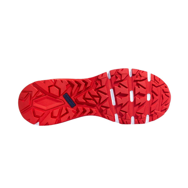 Sparco S-Run Martini Racing Shoe – Red tread sole with rugged pattern and Sparco branding