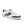 Angled front view of Sparco S-Time Martini Racing shoe with lace and toe detailing