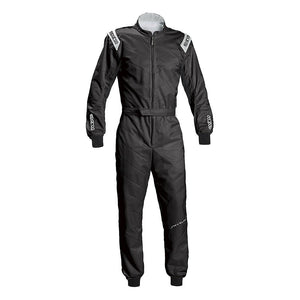 Sparco KS-1 kart racing suit in black/silver