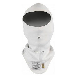 Porsche Motorsport officially licensed Nomex balaclava in white from Stand21