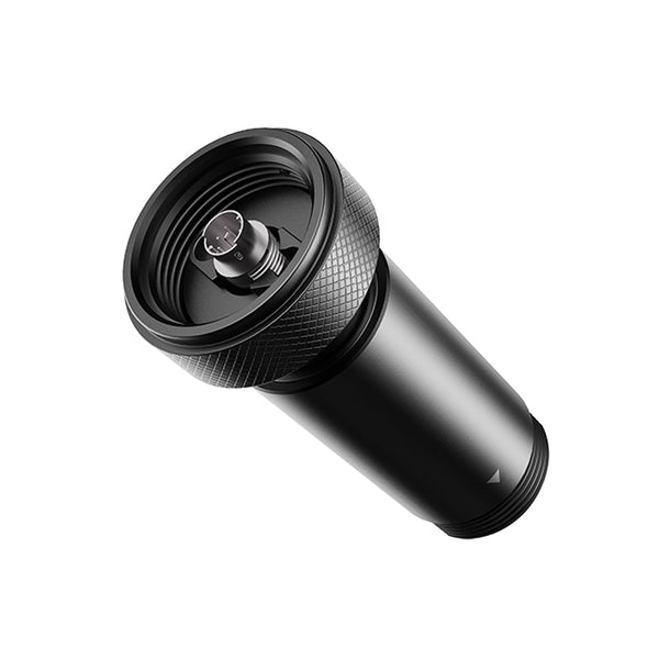 Top side view with connection